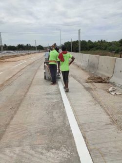 Thermoplastic road marking paint contarctor Prime Roads