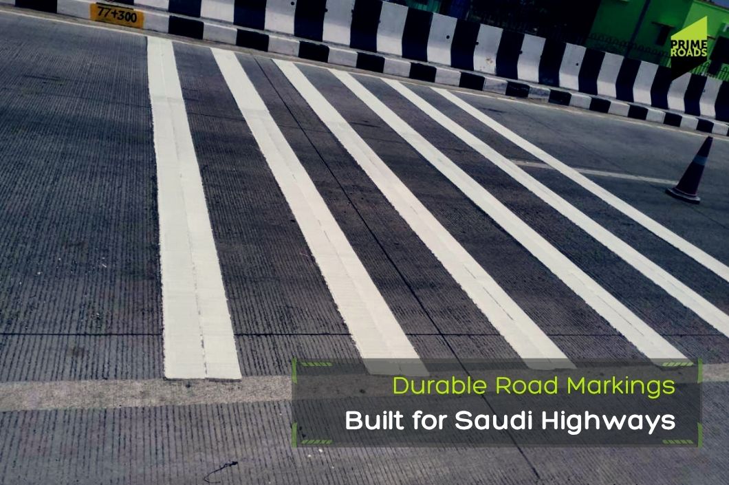 highly durable highway road markings