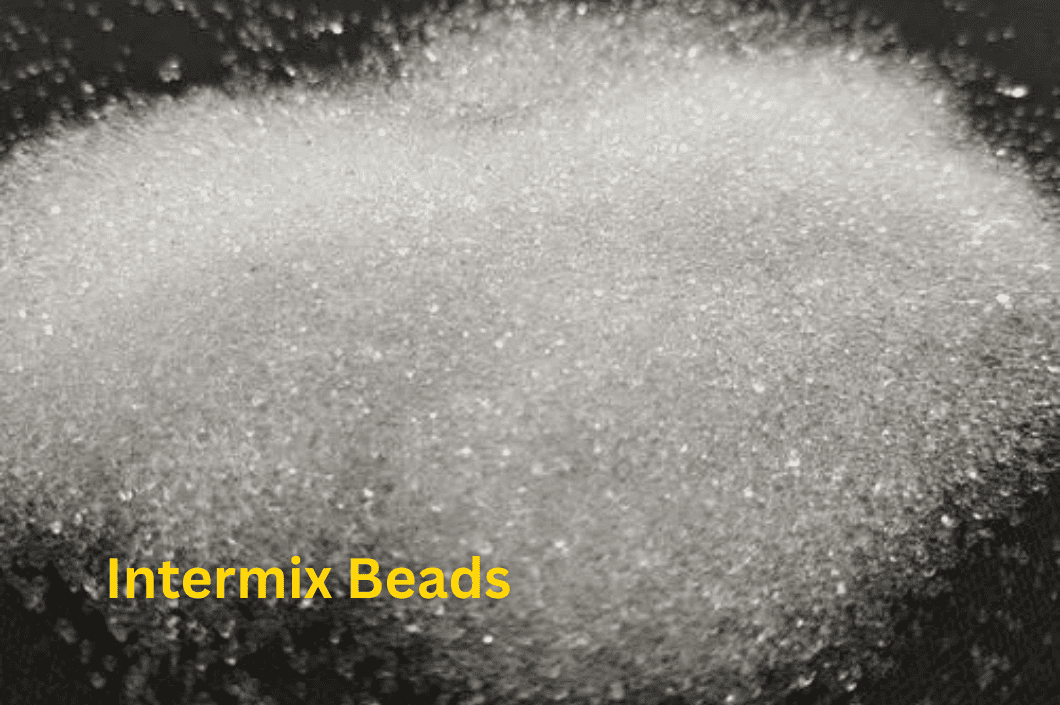 Intermix glass beads manufactured by glass beads
