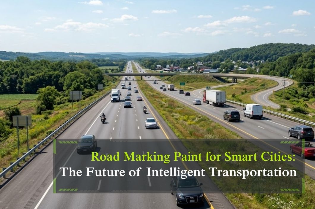Road Marking Paint for Smart Cities: The Future of Intelligent Transportation
