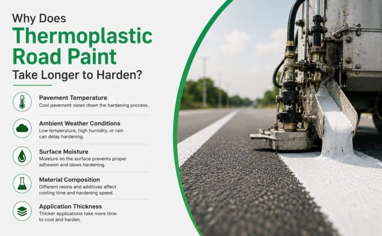 Why Does Thermoplastic Road Paint Take Longer to Harden?